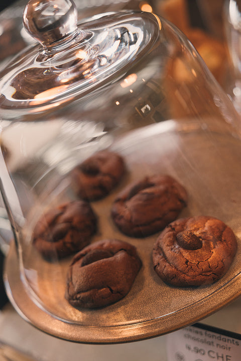 Cookie fondant sans gluten au chocolat noir