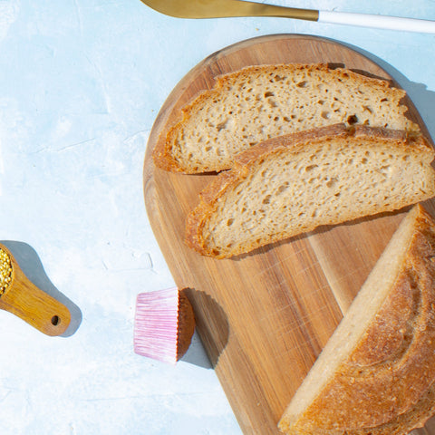 Pain au levain sans gluten nature riz-sorgho